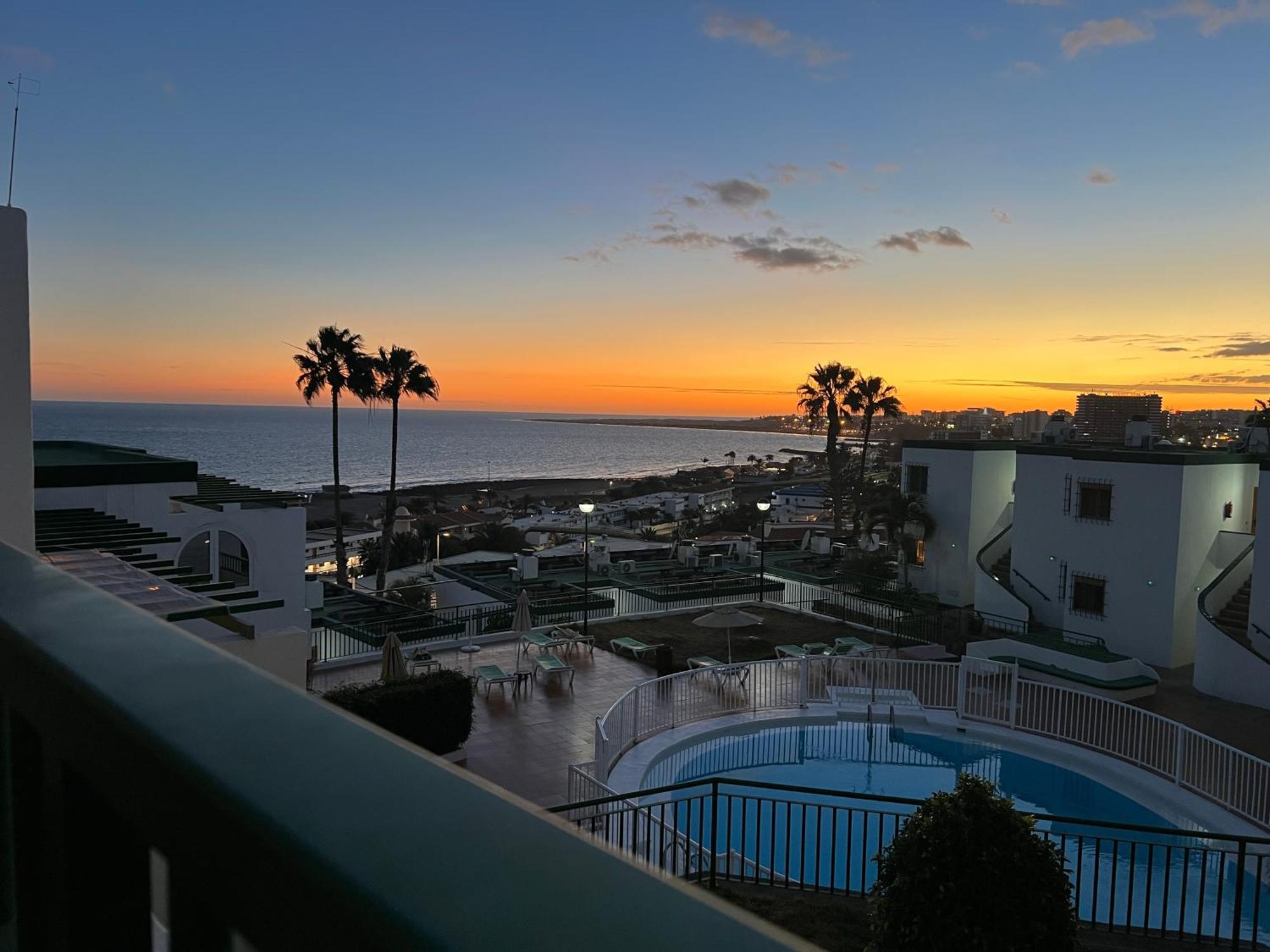 Sea View 2Br Toploctaion Heated Pool 5 Min To Beach San Agustín Exterior foto